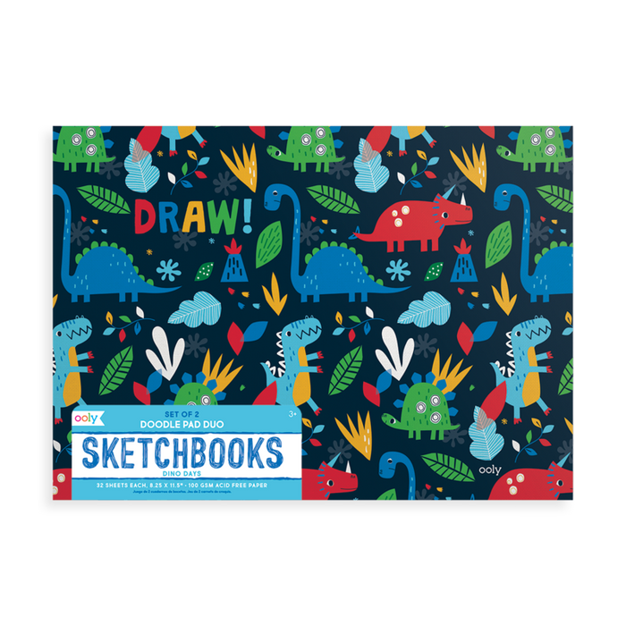 Dino Days Doodle Pad Duo - JKA Toys