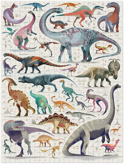 750 Piece World of Dinosaurs Family Puzzle - JKA Toys