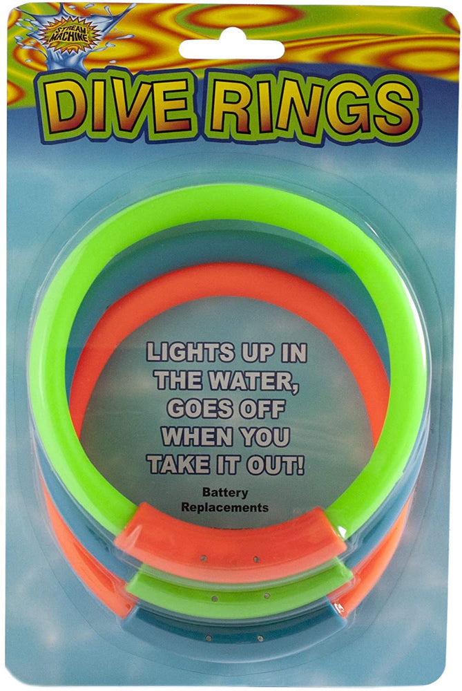 Lighted Dive Rings - JKA Toys