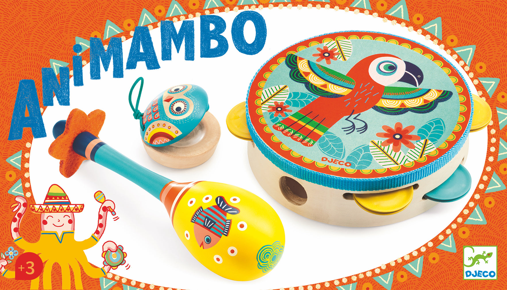 Animambo 3 Instrument Set - JKA Toys
