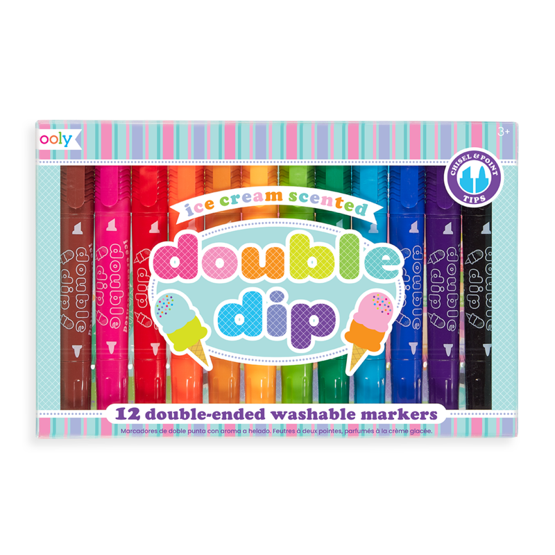 Double Dip Scented Markers - JKA Toys