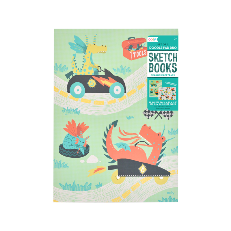 Dragon Racetrack Doodle Pad Duo - JKA Toys