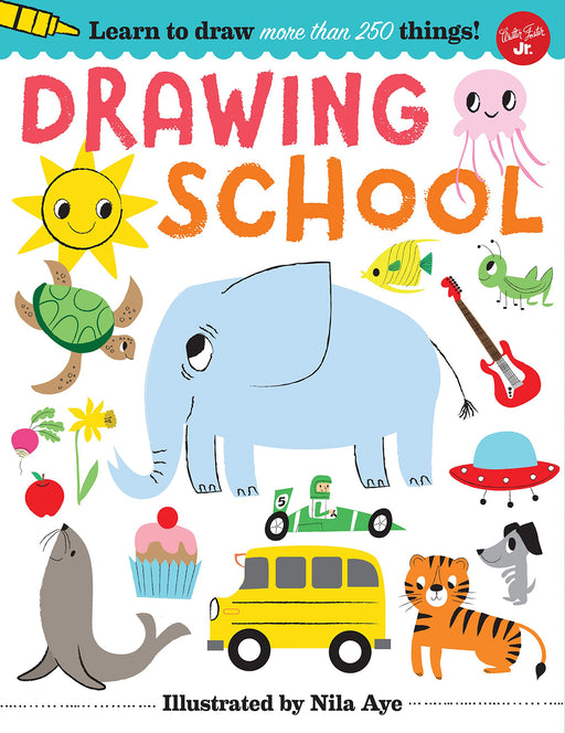 Drawing School Paperback Book - JKA Toys