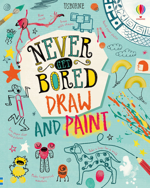 Never Get Bored Draw and Paint Activity Book - JKA Toys