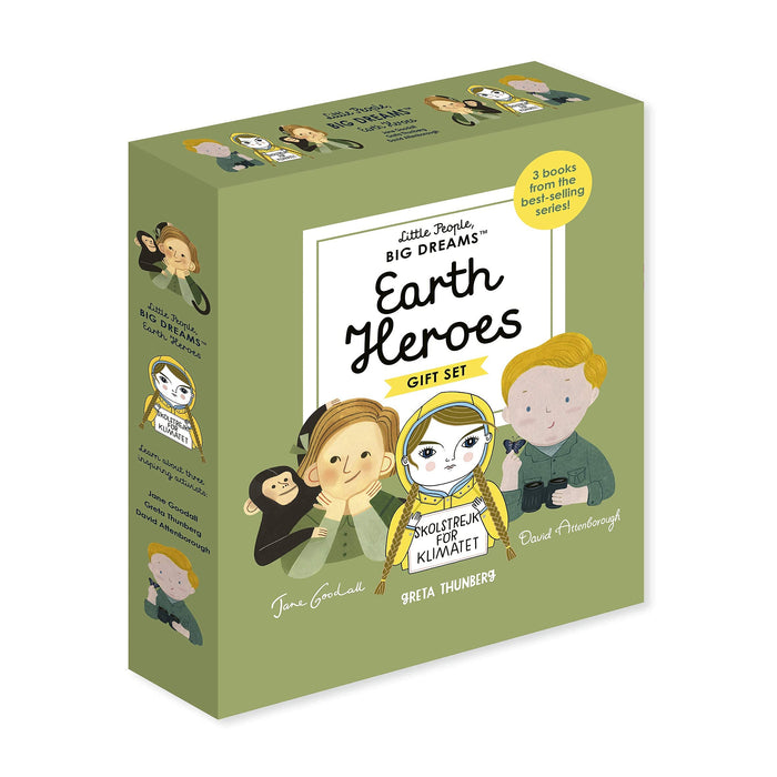 Little People, Big Dreams: Earth Heroes Gift Set - JKA Toys