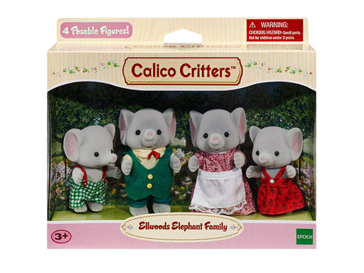 Calico Critters Ellwoods Elephant Family - JKA Toys
