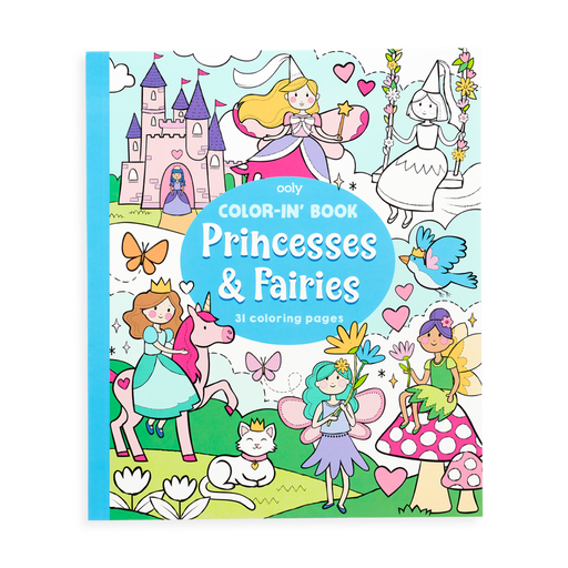 Princesses & Fairies Coloring Book - JKA Toys