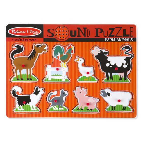 Farm Animals Sound Puzzle - JKA Toys