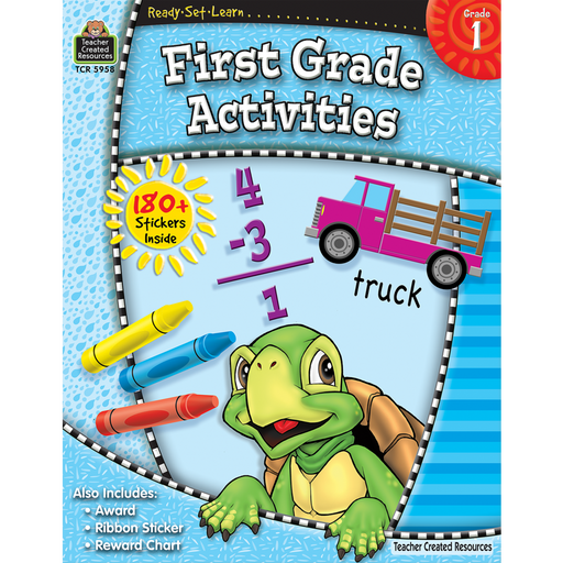 Ready Set Learn Workbook: First Grade Activities - JKA Toys