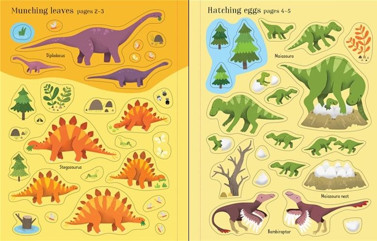First Sticker Book Dinosaurs - JKA Toys