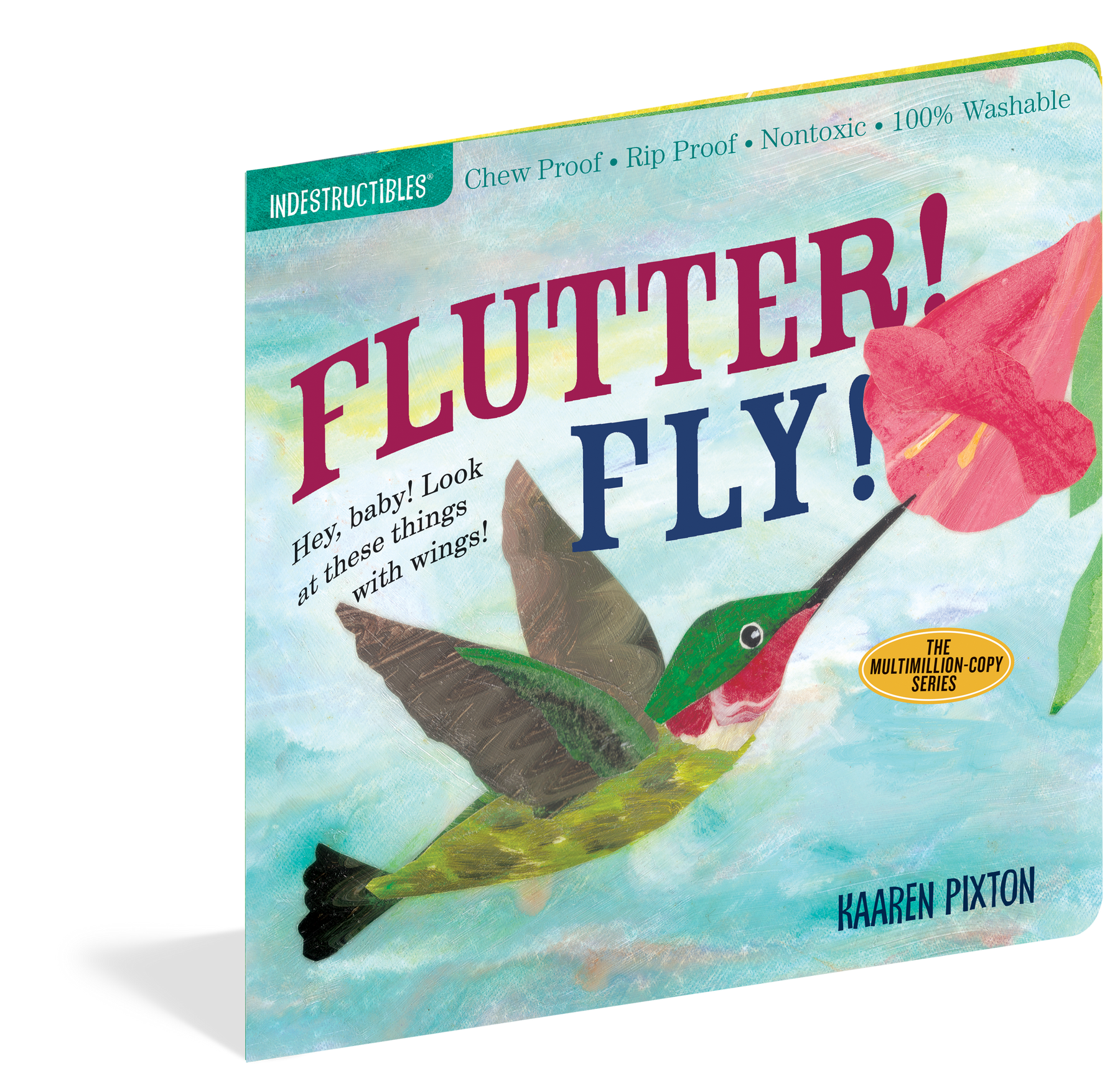 Indestructibles: Flutter! Fly! Book - JKA Toys