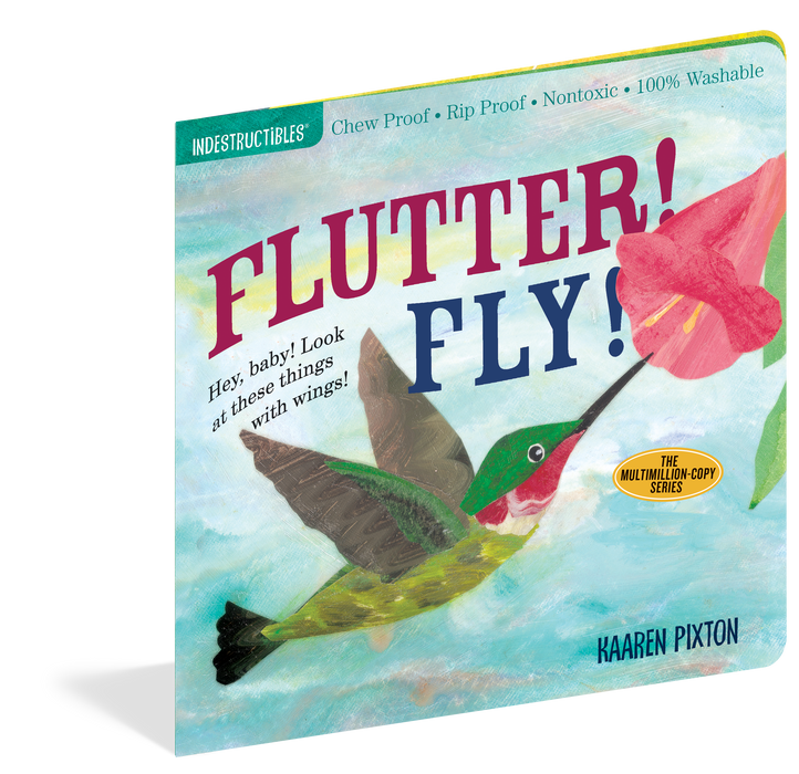 Indestructibles: Flutter! Fly! Book - JKA Toys