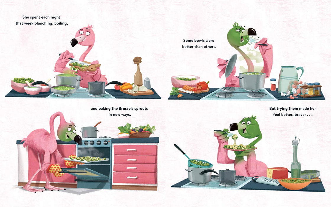 The Foodie Flamingo Hardcover Book - JKA Toys