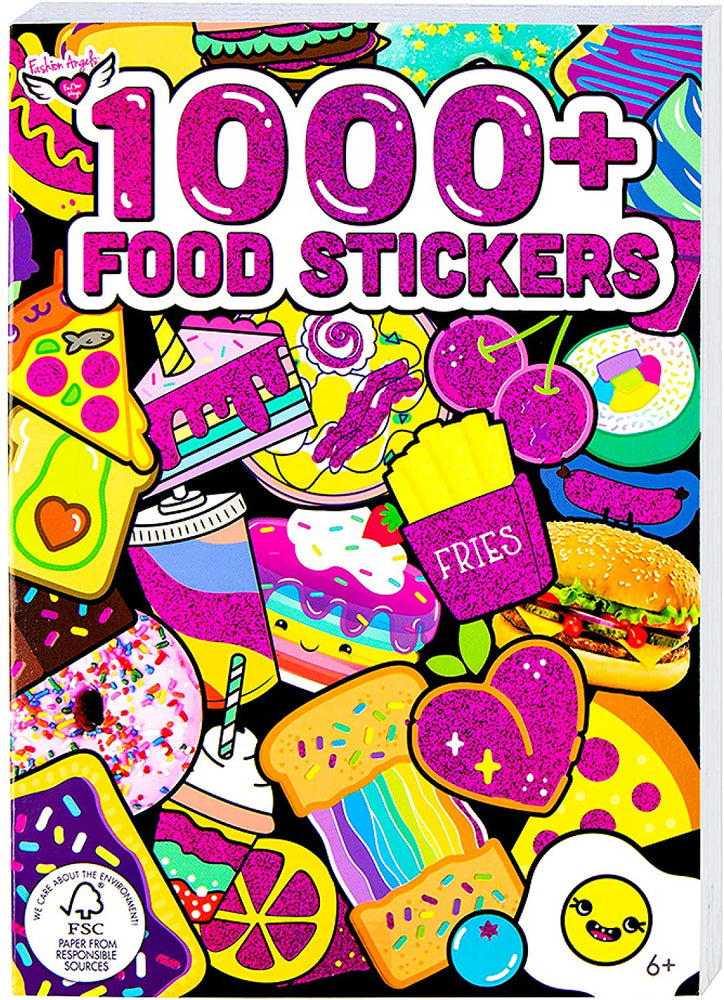 1000+ Food Stickers Sticker Book - JKA Toys