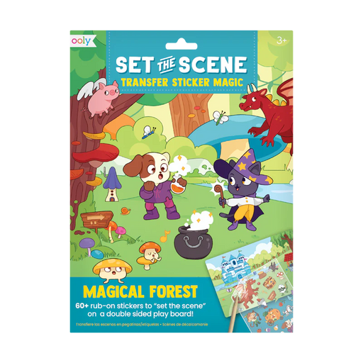 Magical Forest Set The Scene Transfer Sticker Magic - JKA Toys