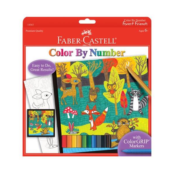 Color By Number Forest Friends - JKA Toys