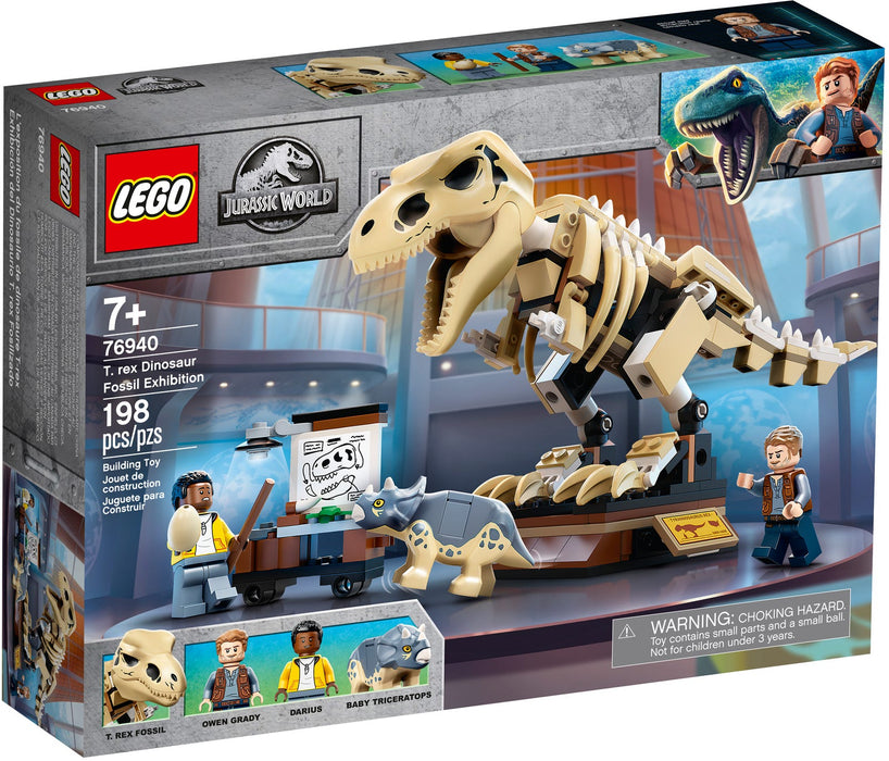 LEGO Jurassic World: T. Rex Dinosaur Fossil Exhibit - JKA Toys