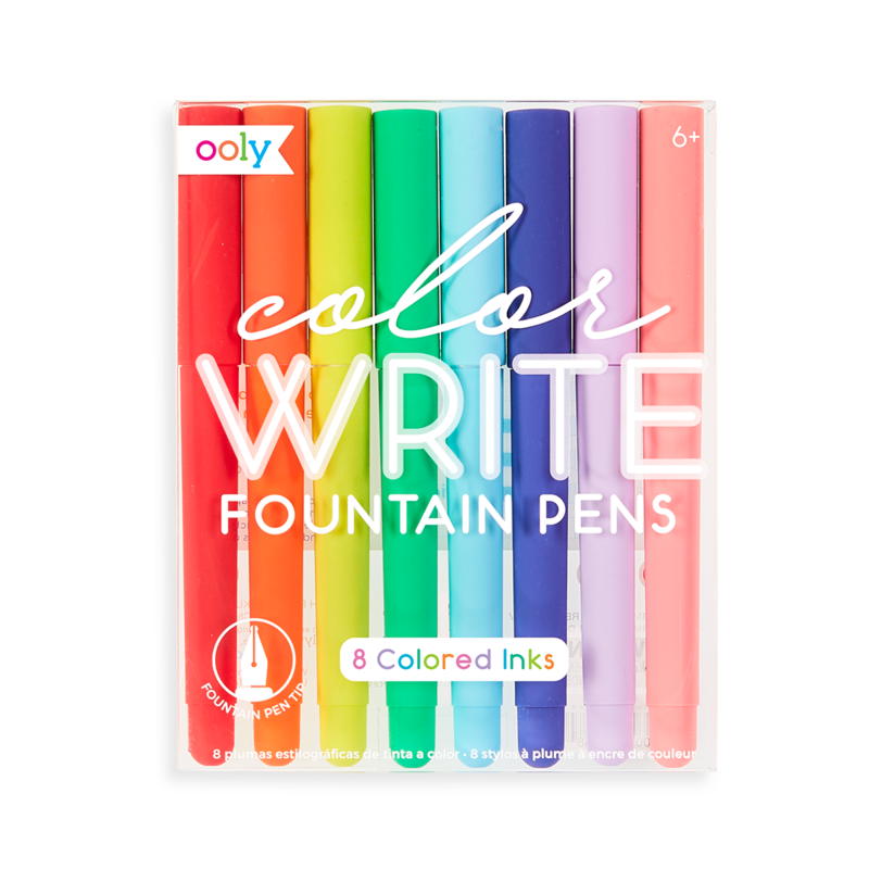 Color Write Fountain Pens - JKA Toys