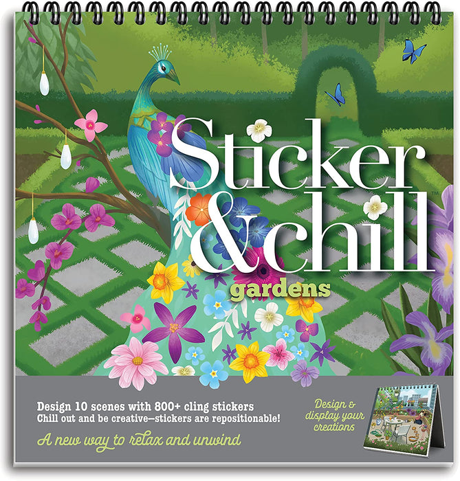Sticker & Chill Gardens - JKA Toys