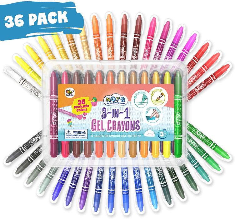 3-In-1 Gel Crayons - JKA Toys