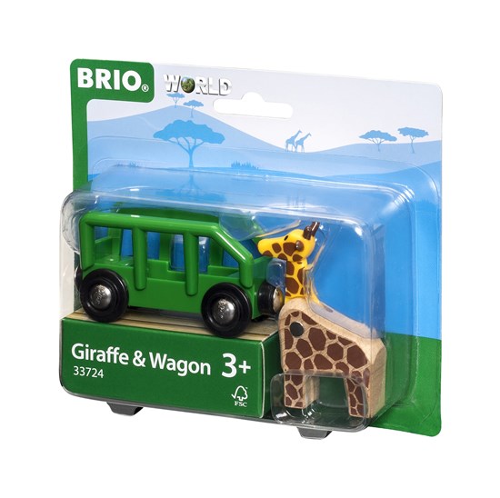 Giraffe & Wagon Train - JKA Toys