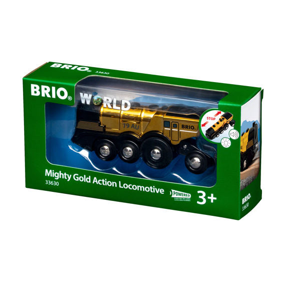 Mighty Gold Action Locomotive - JKA Toys