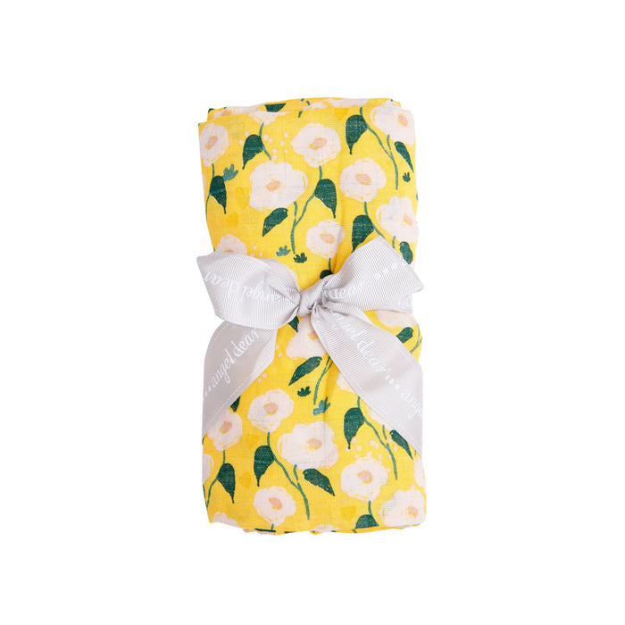 Golden Floral Swaddle Blanket - JKA Toys