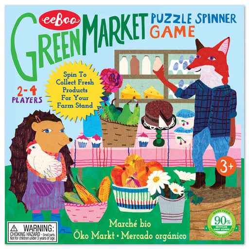 Green Market Puzzle Spinner Game - JKA Toys