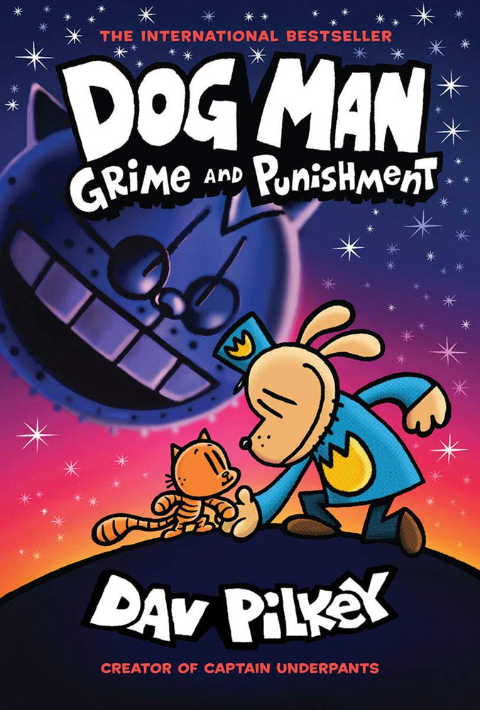 Dog Man: Grime and Punishment Hardcover Book - JKA Toys