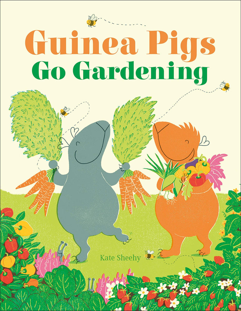 Guinea Pigs Go Gardening Hardcover Book - JKA Toys