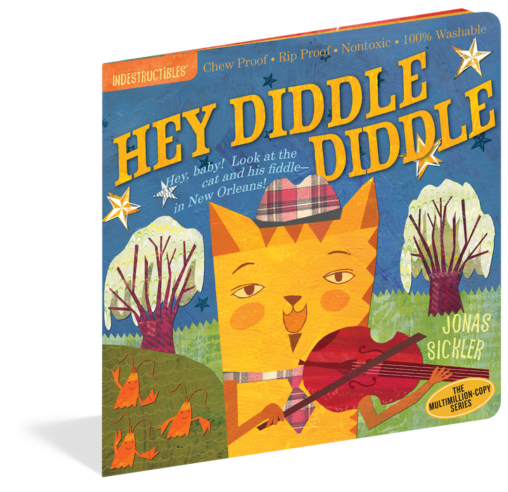 Indestructibles: Hey Diddle Diddle! Book - JKA Toys