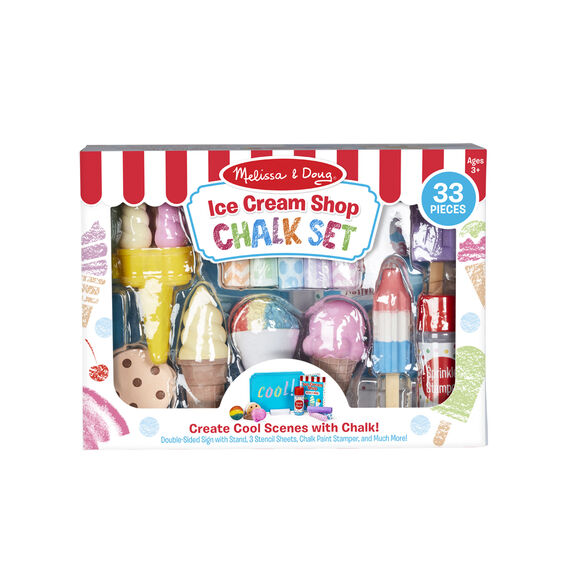 Ice Cream Shop Chalk Set - JKA Toys
