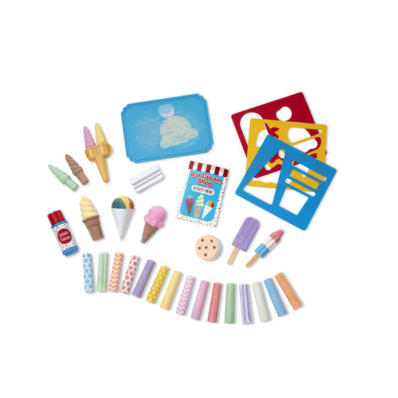 Ice Cream Shop Chalk Set - JKA Toys