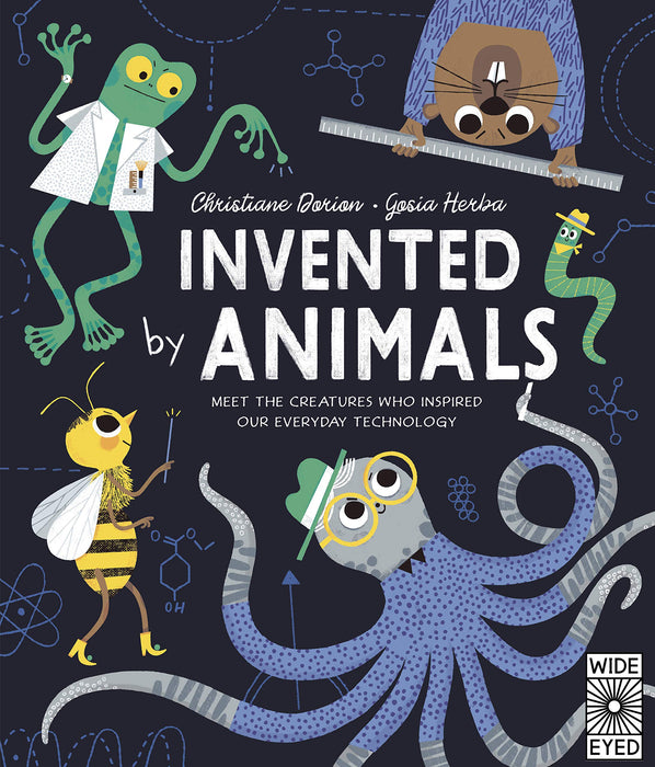 Invented By Animals Hardcover Book - JKA Toys