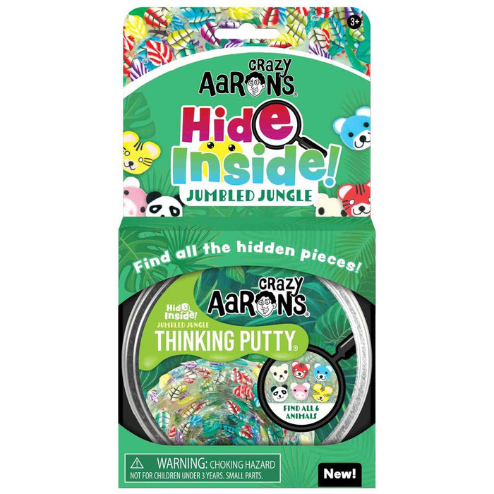 Hide Inside! Jumbled Jungle Thinking Putty - JKA Toys