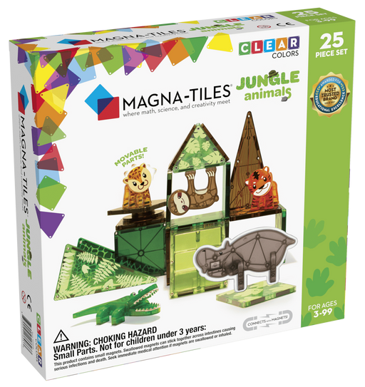 Magna-Tiles Jungle Animals 25 Piece Set - JKA Toys