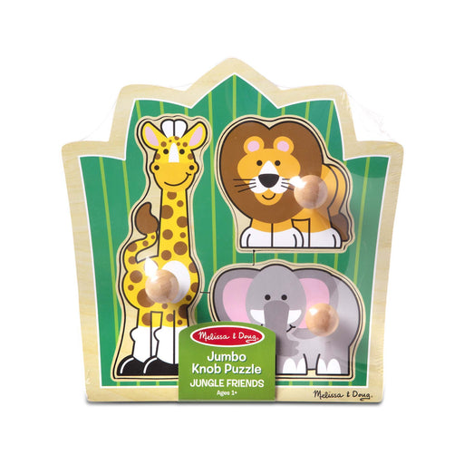 Jumbo Knob Puzzle - Jungle Friends - JKA Toys