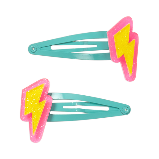 Alexa Lightning Bolt Hair Clips - JKA Toys
