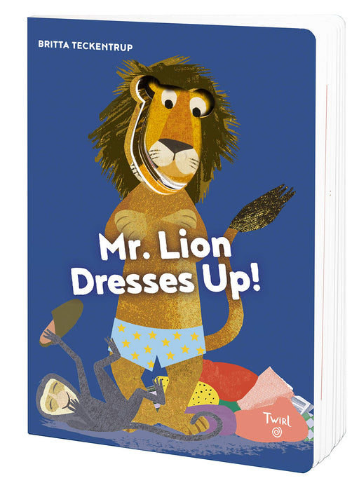 Mr. Lion Dresses Up! Board Book - JKA Toys