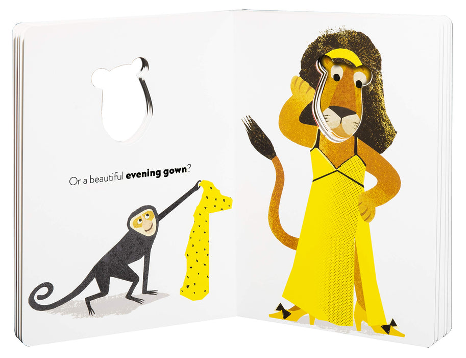 Mr. Lion Dresses Up! Board Book - JKA Toys