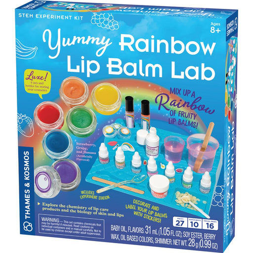 Yummy Rainbow Lip Balm Lab - JKA Toys