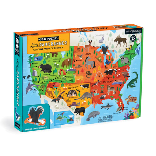 Little Park Ranger National Parks Of The US Puzzle - JKA Toys