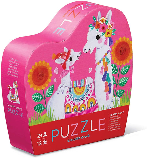 12 Piece Llama Love Puzzle - JKA Toys