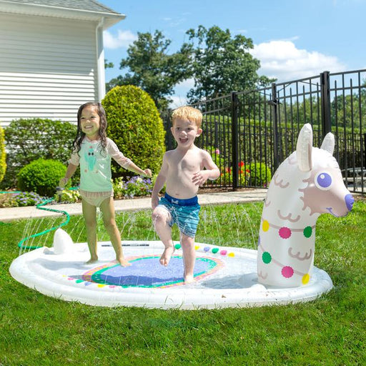 Splashy Llama Inflatable Sprinkler - JKA Toys