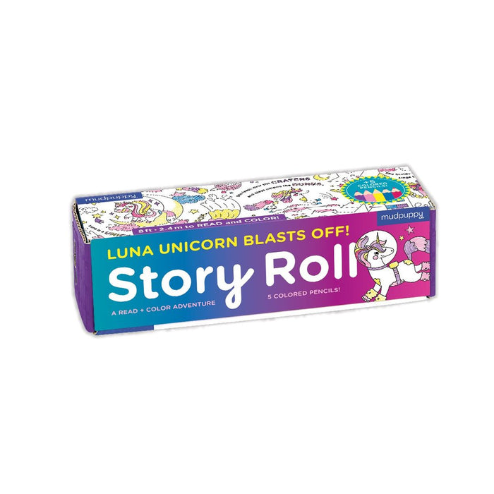 Luna Unicorn Blasts Off! Story Roll - JKA Toys