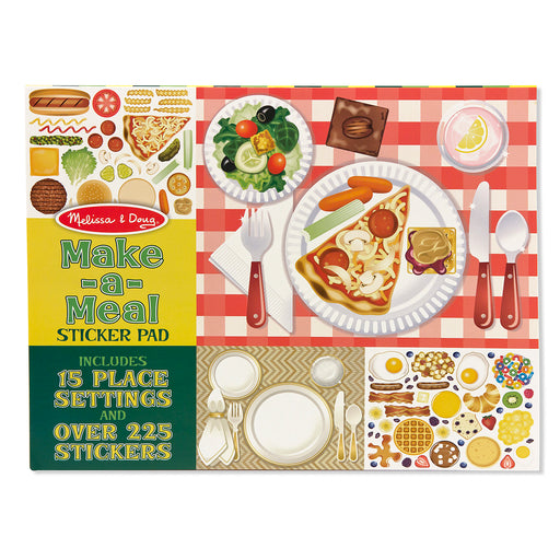 Make-A-Meal Sticker Pad - JKA Toys