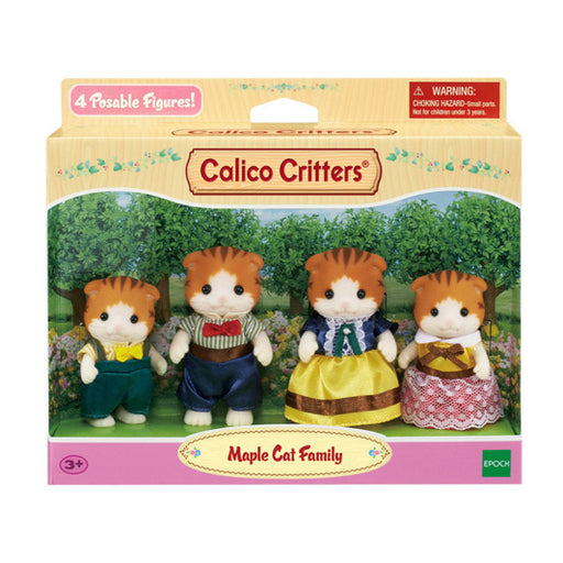 Calico Critters Maple Cat Family - JKA Toys
