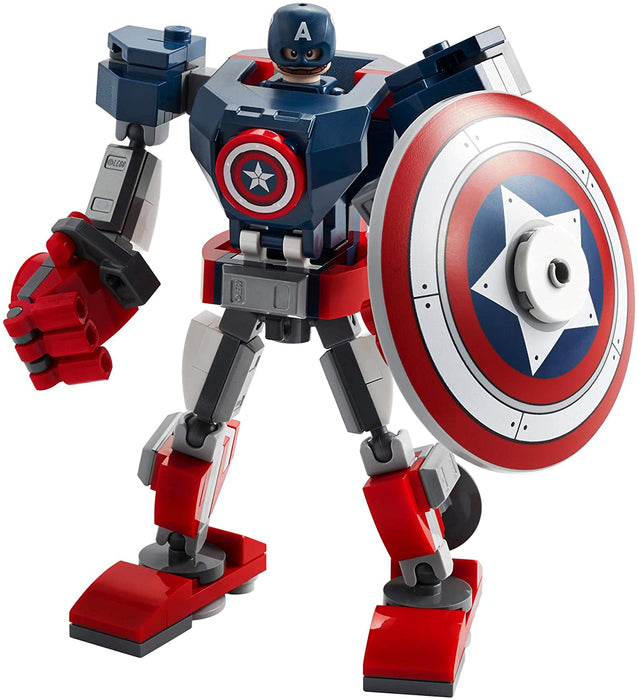 LEGO Marvel Captain America Mech Armor - JKA Toys