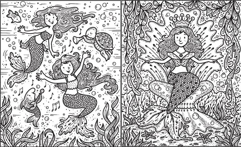 Mermaids Magic Painting Book - JKA Toys
