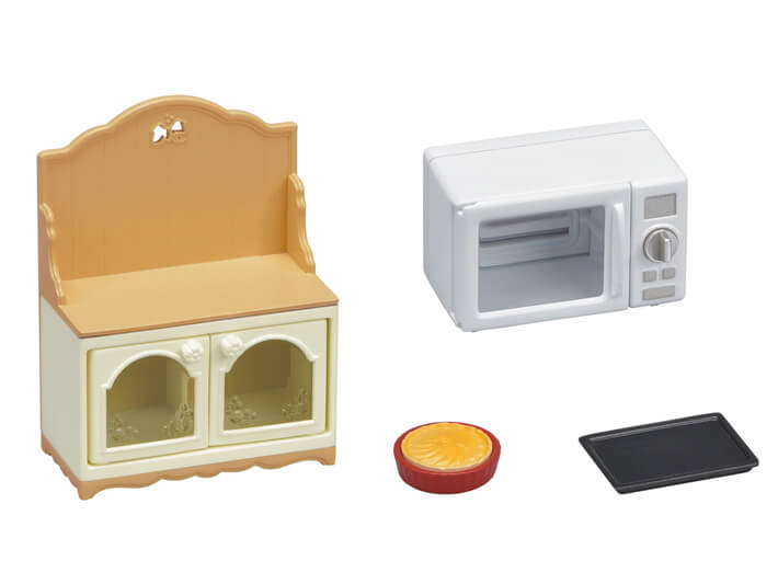 Calico Critters Microwave Cabinet - JKA Toys